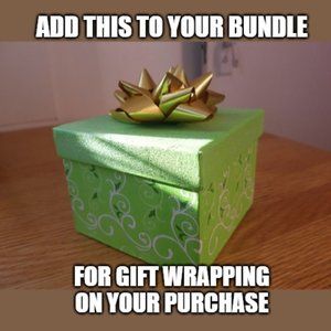 GIFT WRAPPING (I’m a pro wrapper)